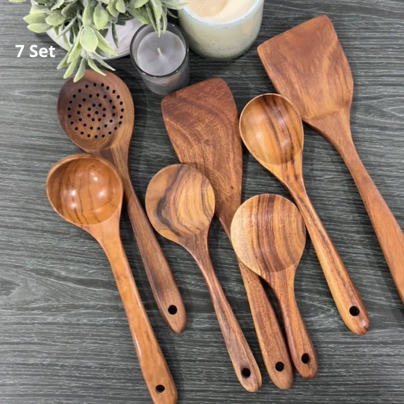 Wooden Utensil Set