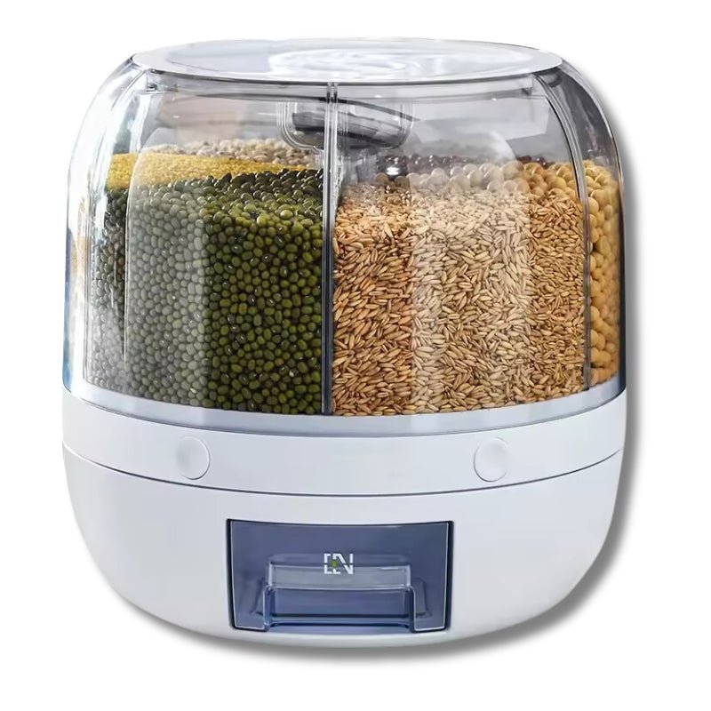 360-Degree Rotating Rice & Grain Dispenser