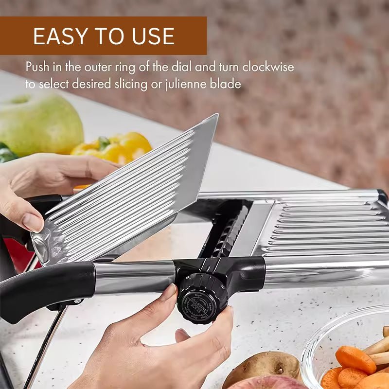 Stainless Steel Adjustable Mandoline Slicer