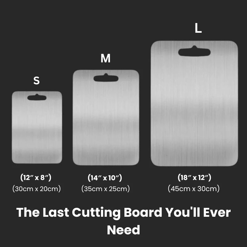 100% Pure Titanium Cutting Board