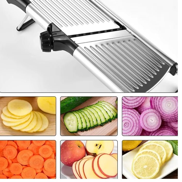 Stainless Steel Adjustable Mandoline Slicer